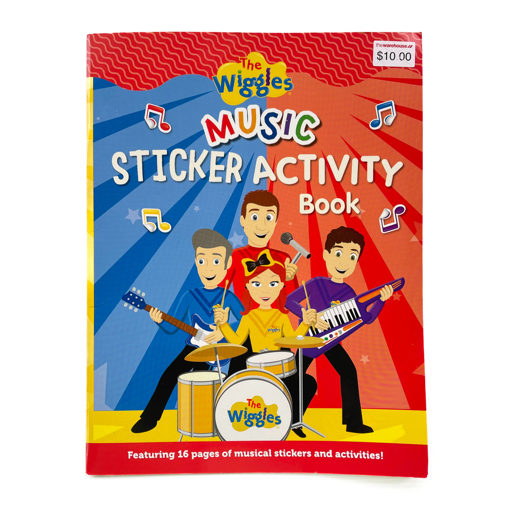 Wiggles sticker activity book NEW