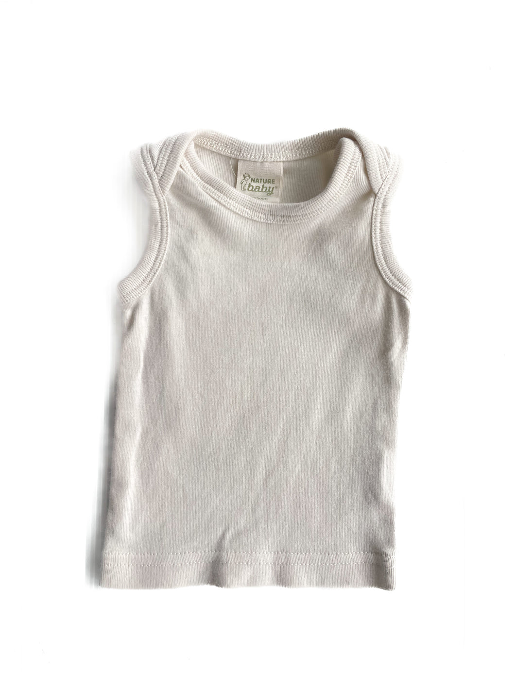 Nature baby organic cotton singlet (nb)