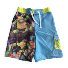 Load image into Gallery viewer, Ninja turtle board shorts (4Y)
