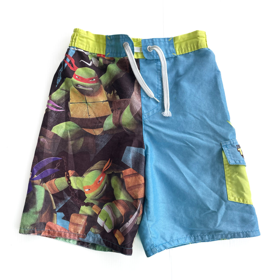 Ninja turtle board shorts (4Y)