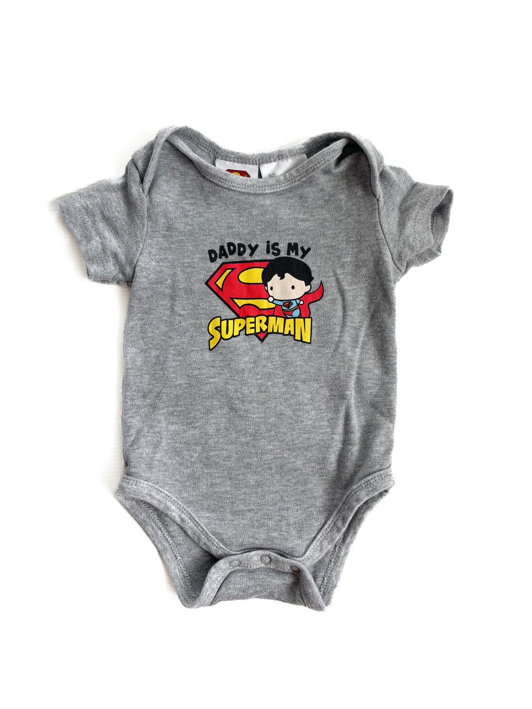 Superman bodysuit (3-6M)