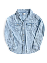 Load image into Gallery viewer, Cotton on chambray long sleeve shirt (6Y)
