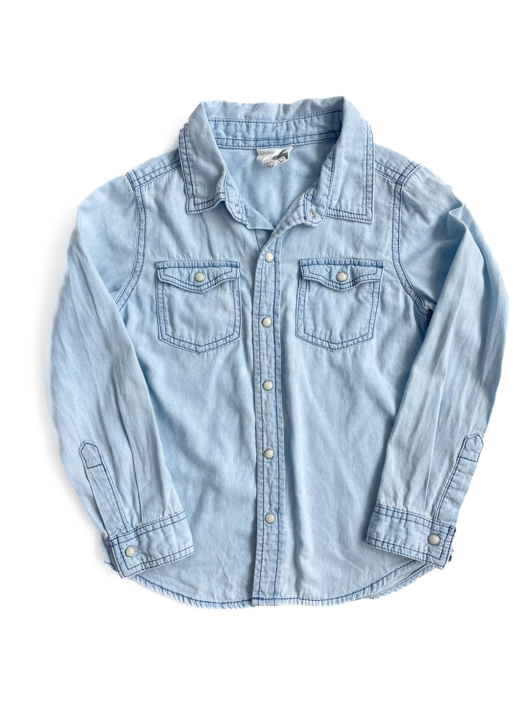 Cotton on chambray long sleeve shirt (6Y)