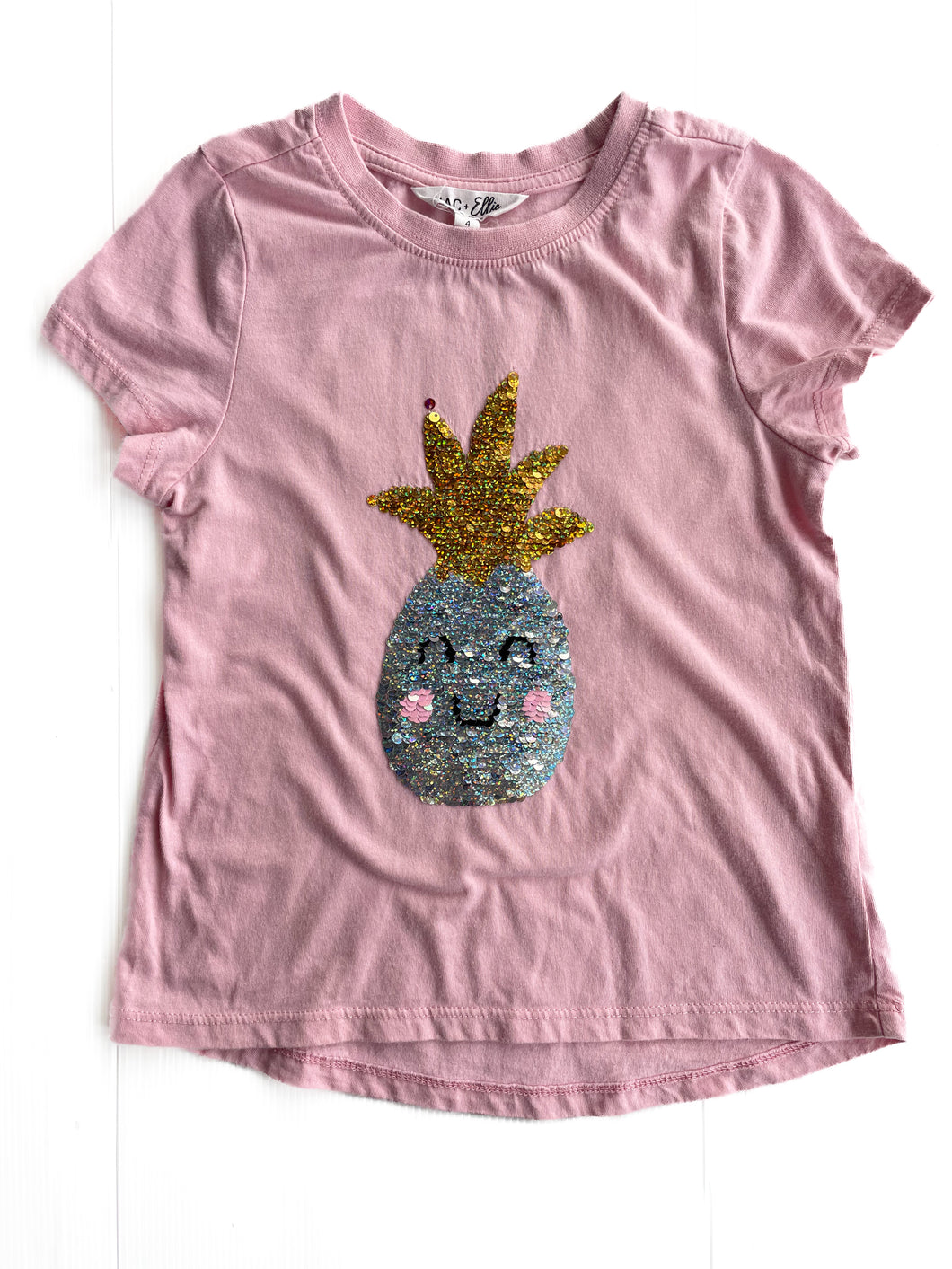 Mac & Ellie sequin change T-shirt (4Y)