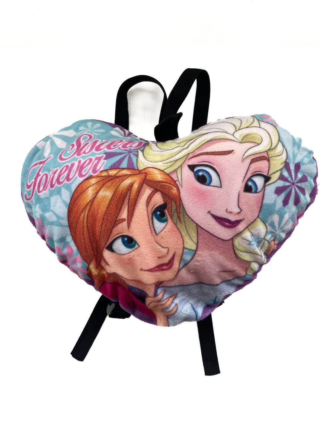 Frozen backpack/cushion to blanket
