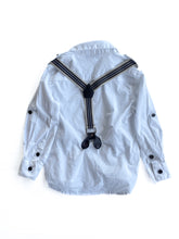 Load image into Gallery viewer, Bardot junior button shirt and suspenders (2-3Y)

