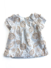 Load image into Gallery viewer, Country road embroidered flutter-sleeve dress (6-12M)
