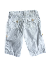 Load image into Gallery viewer, Country road adjustable pants to shorts (6-12M)
