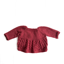 Load image into Gallery viewer, 100% wool knit cardigan NEW (18M)
