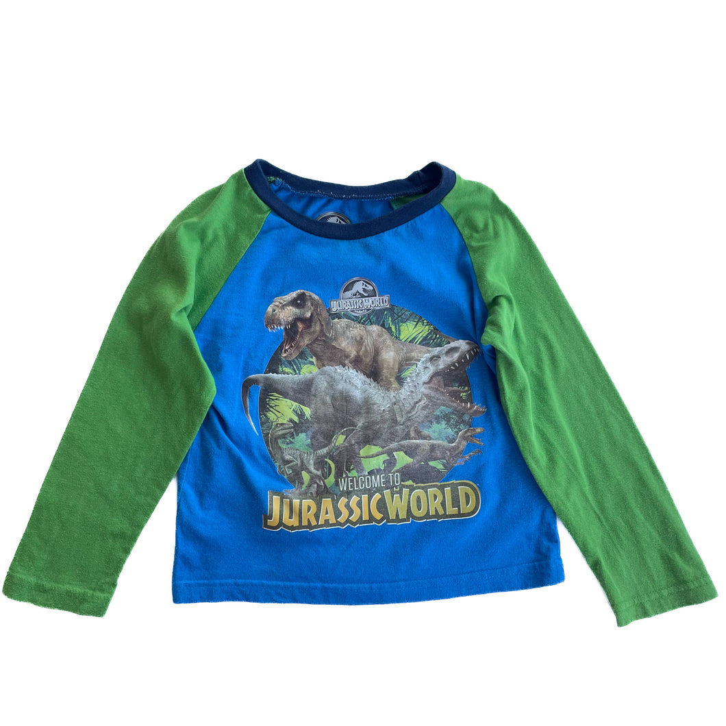 Jurrasic park long sleeve top (3-4Y)