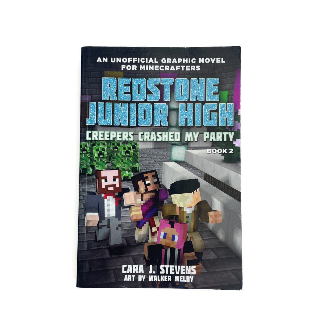 Red stone junior high creepers crashed my party book