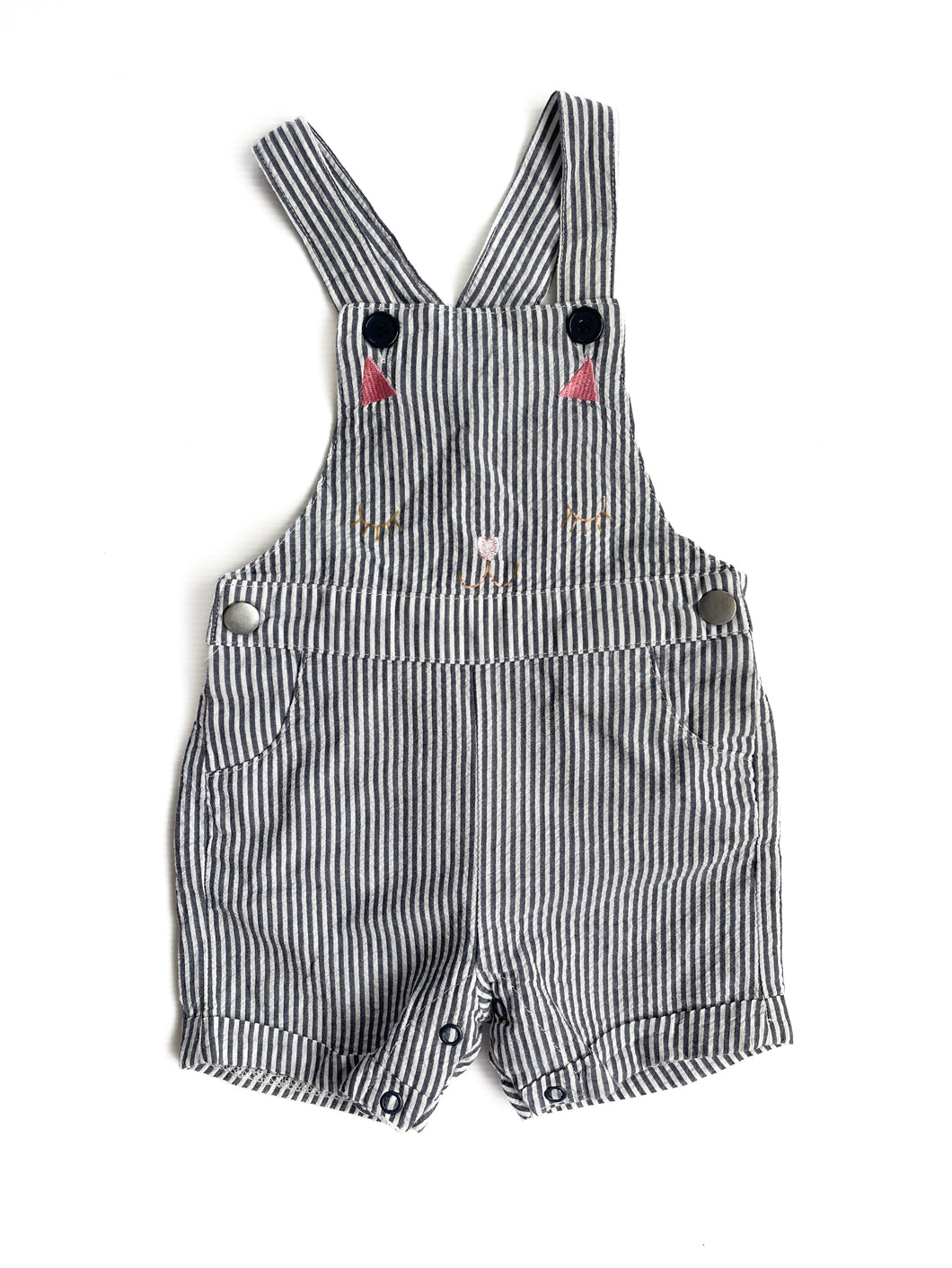 Teeny weeny shortalls (3-6M)