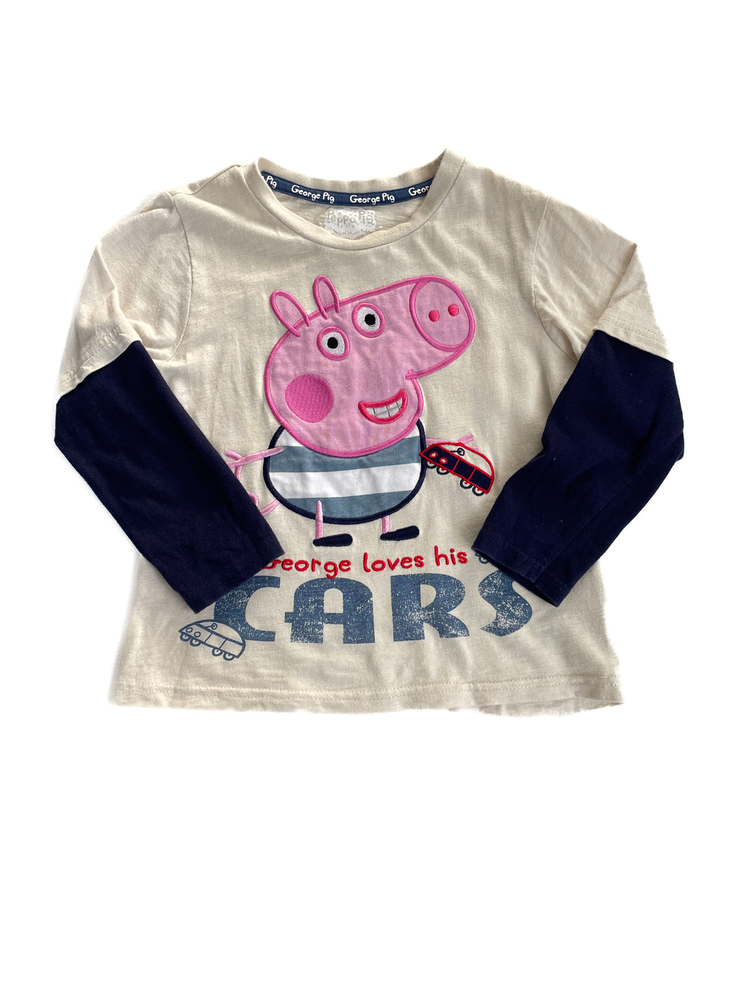 Peppa pigs George  long sleeve (4Y)