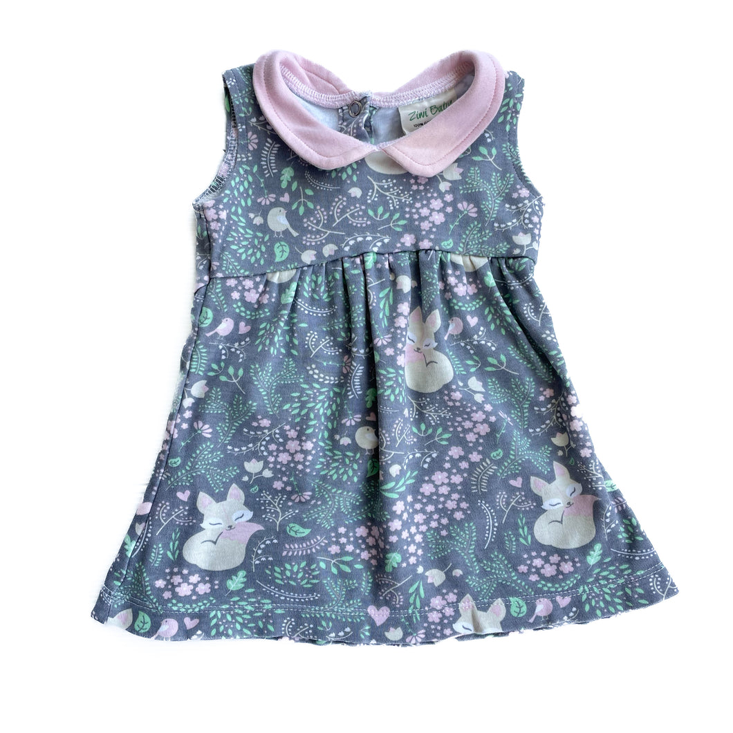 Ziwi baby organic cotton dress (3-6M)