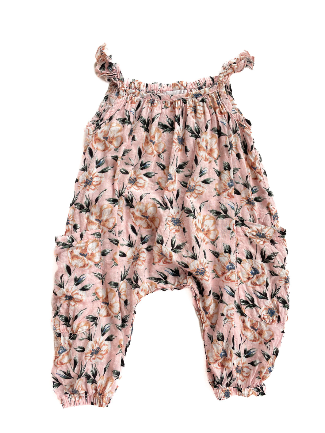 Cracked soda romper (0-3M)