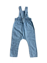Load image into Gallery viewer, Nature baby chambray overalls (2Y)
