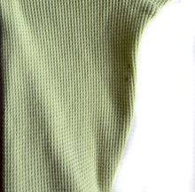 Load image into Gallery viewer, Teeny weeny waffle zip onesie (6-12M)
