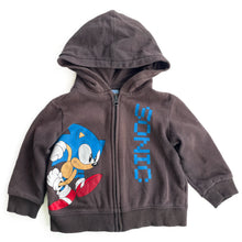 Load image into Gallery viewer, Sonic the hedgehog zip up hoodie (2Y)

