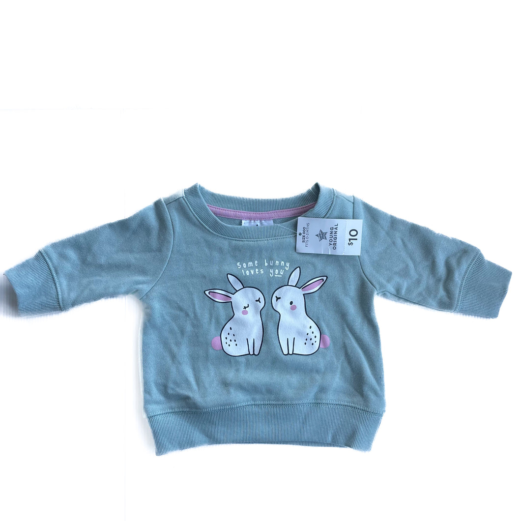 Young originals bunny  jumper NEW (0-3M)