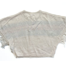 Load image into Gallery viewer, Billie blush wool/alpaca/mohair blend poncho (8Y)
