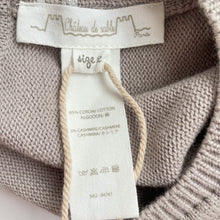 Load image into Gallery viewer, chateau de sable cashmere blend beanie (2Y)
