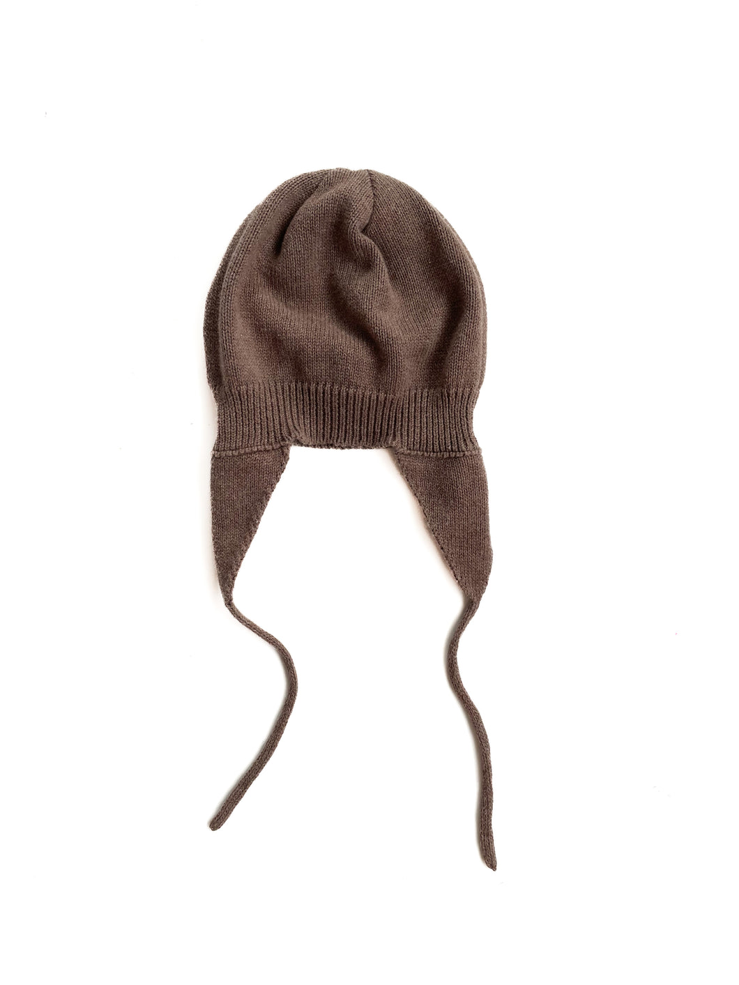 Nature baby cotton knit beanie