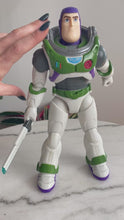 Load and play video in Gallery viewer, Disney Pixar Lightyear Laser Blade Buzz Interactive Figure
