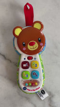 Load and play video in Gallery viewer, vtech peek and play phone
