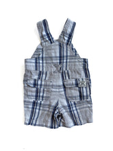Load image into Gallery viewer, Pumpkin patch shortalls (3-6M)
