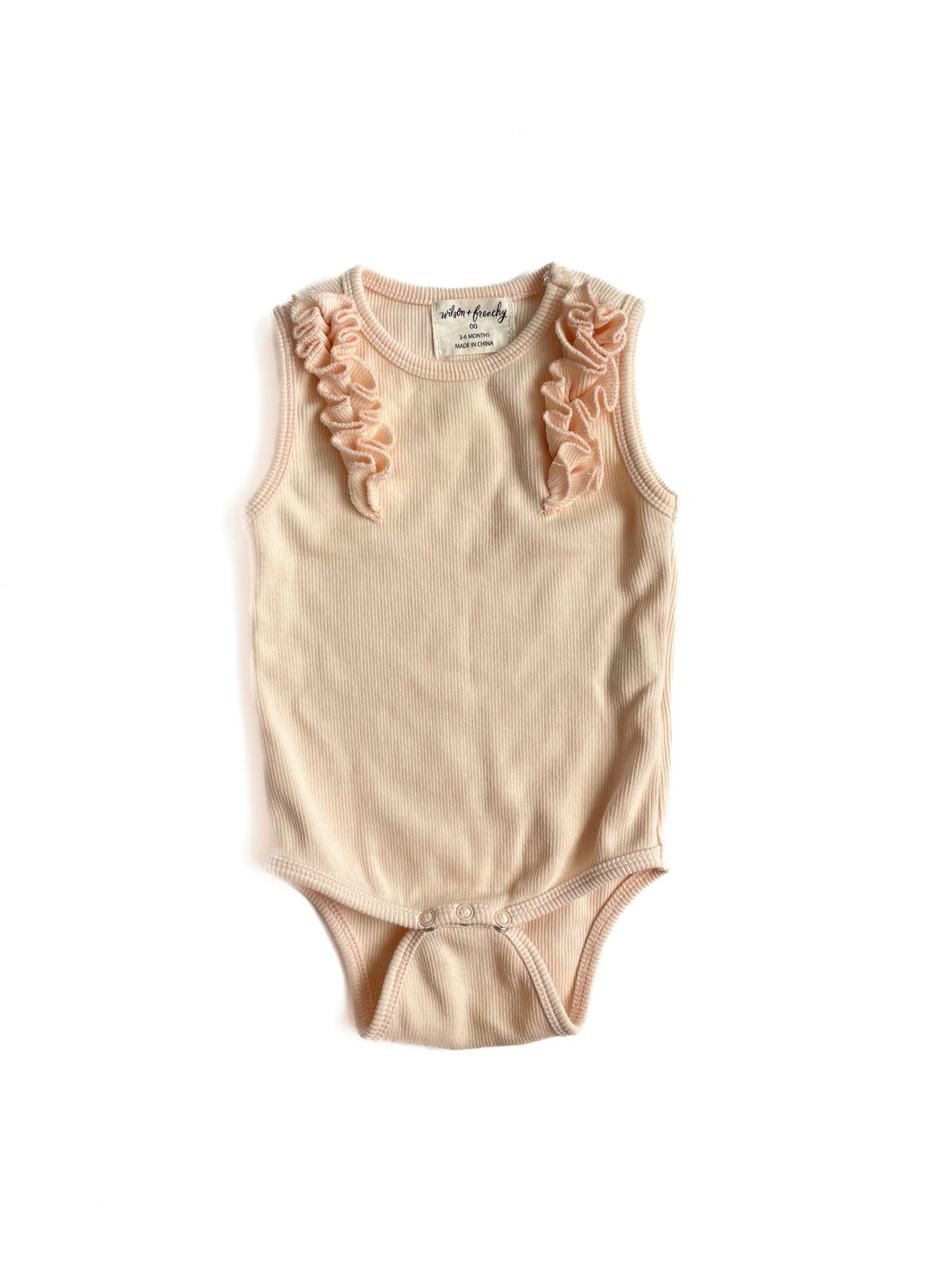Wilson & Frenchie bodysuit (3-6M)