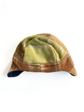 Load image into Gallery viewer, Hand made wool aviator beanie
