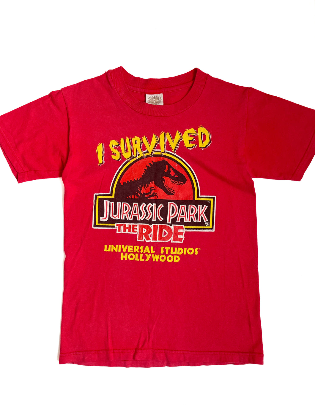 Vintage 1996 universal studios Jurassic ride T-shirt