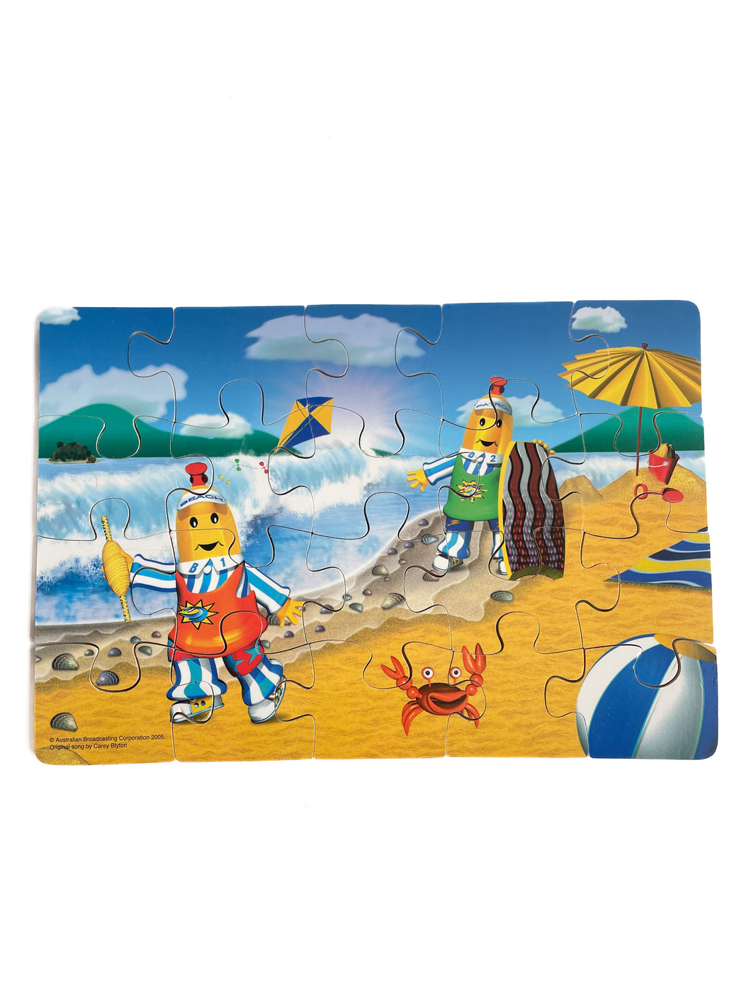 Bananas in pyjamas loose wooden puzzle