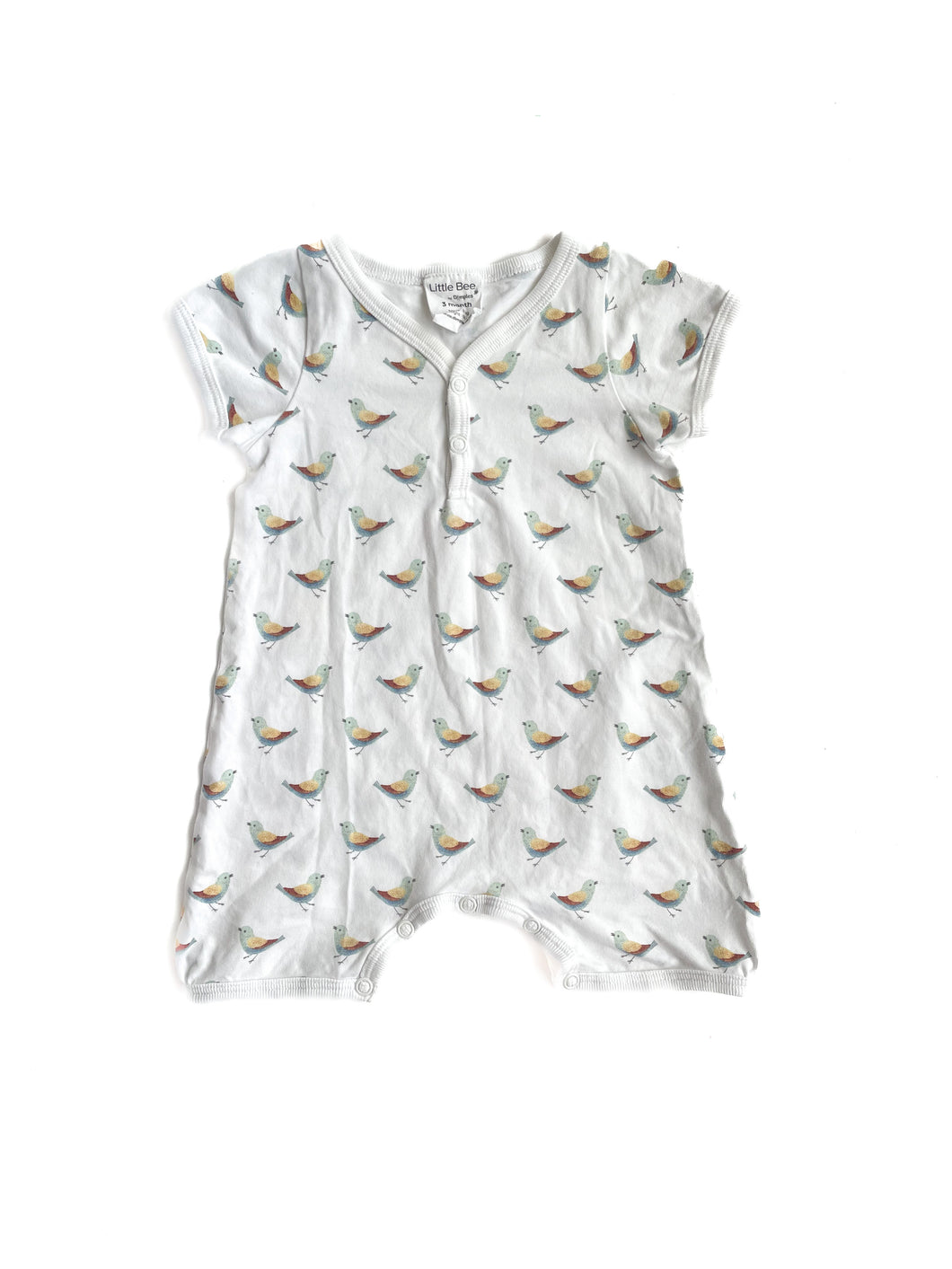 Little bee by dimples romper(3-6M)