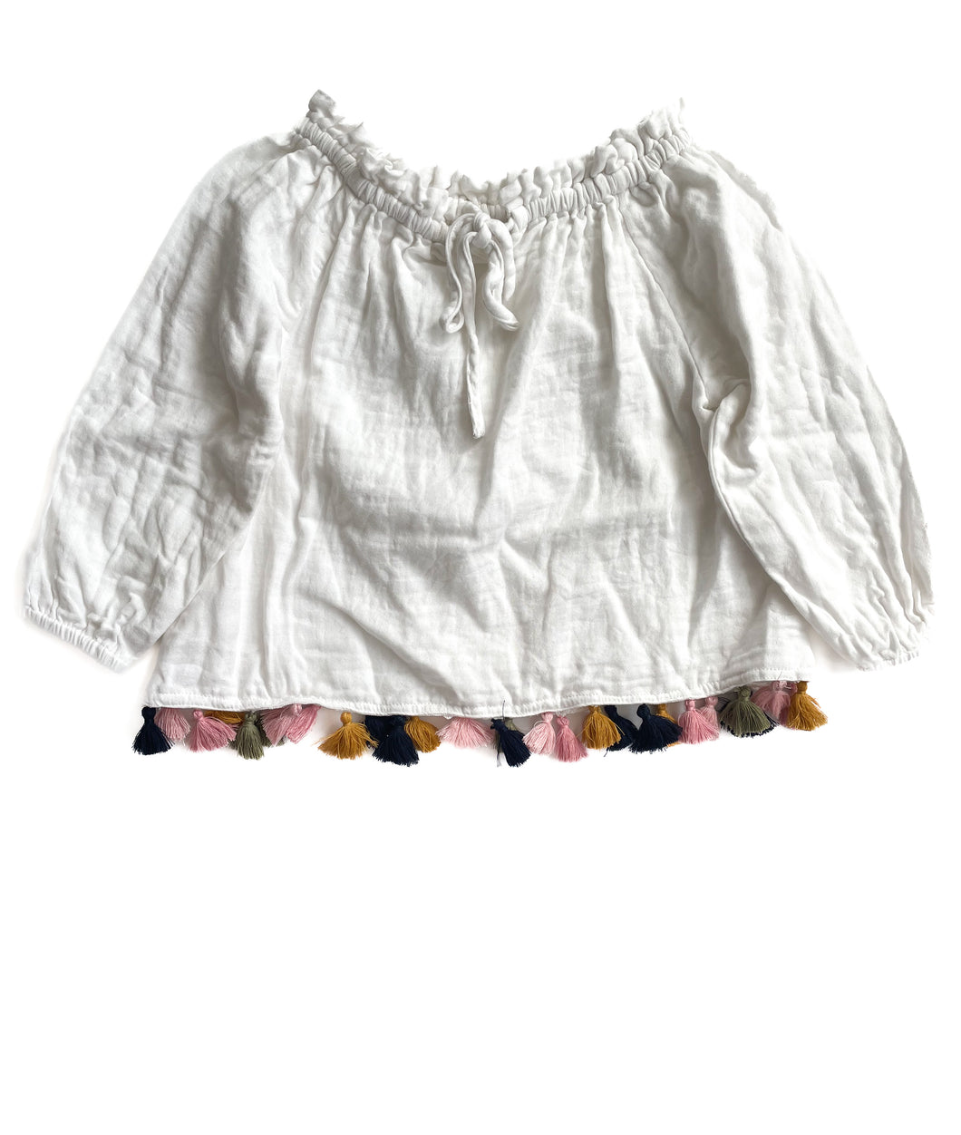 Mac&Ellie tassel blouse (3Y)