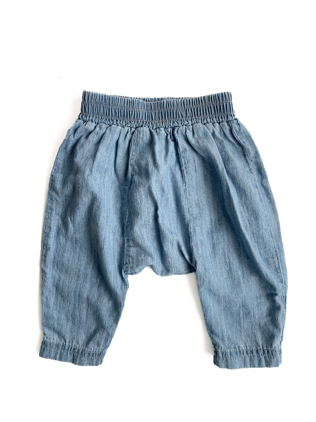 Bonds chambray pants (3-6M)